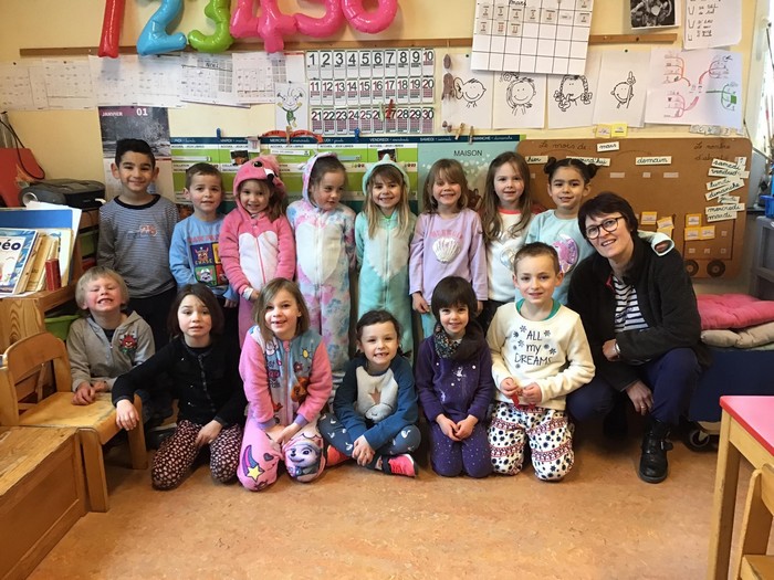 Saint Joseph Remouchamps école fondamentale maternel primaire pyjama M3