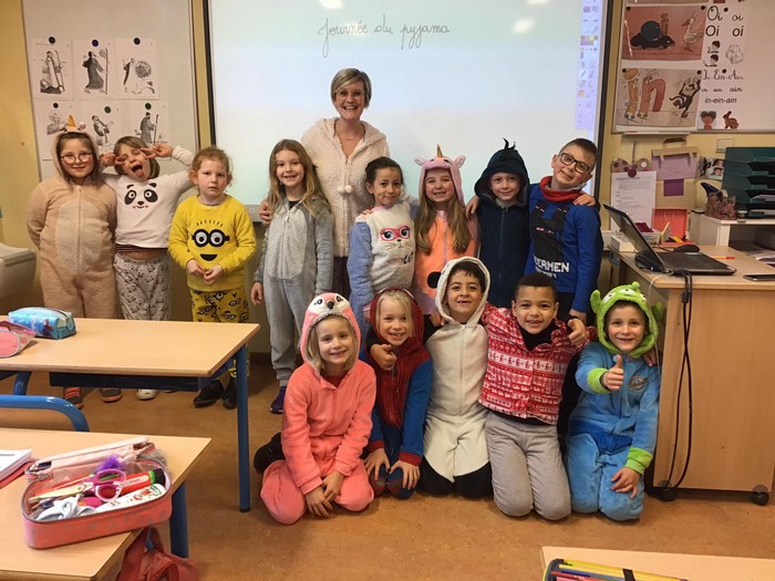 Saint Joseph Remouchamps école fondamentale maternel primaire pyjama M3