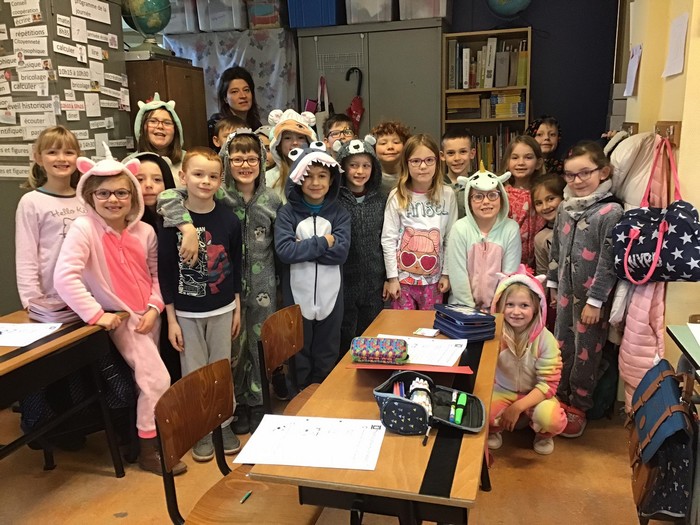 Saint Joseph Remouchamps école fondamentale maternel primaire pyjama M3