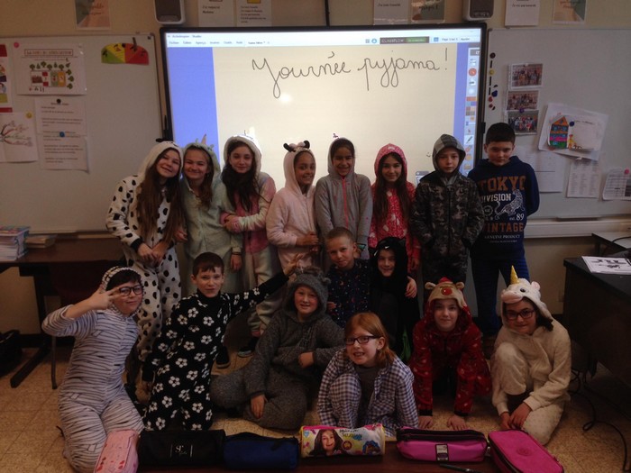 Saint Joseph Remouchamps école fondamentale maternel primaire pyjama M3