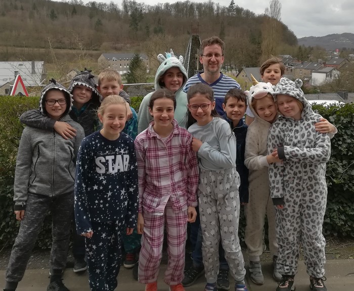 Saint Joseph Remouchamps école fondamentale maternel primaire pyjama M3