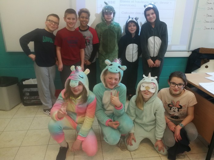 Saint Joseph Remouchamps école fondamentale maternel primaire pyjama M3