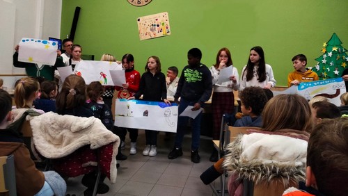 Cél Noël saint joseph remouchamps école fondamentale maternel primaire 6