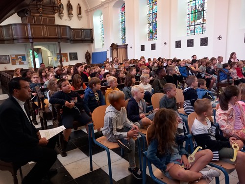 Célébration saint joseph remouchamps école fondamentale maternel primaire 4