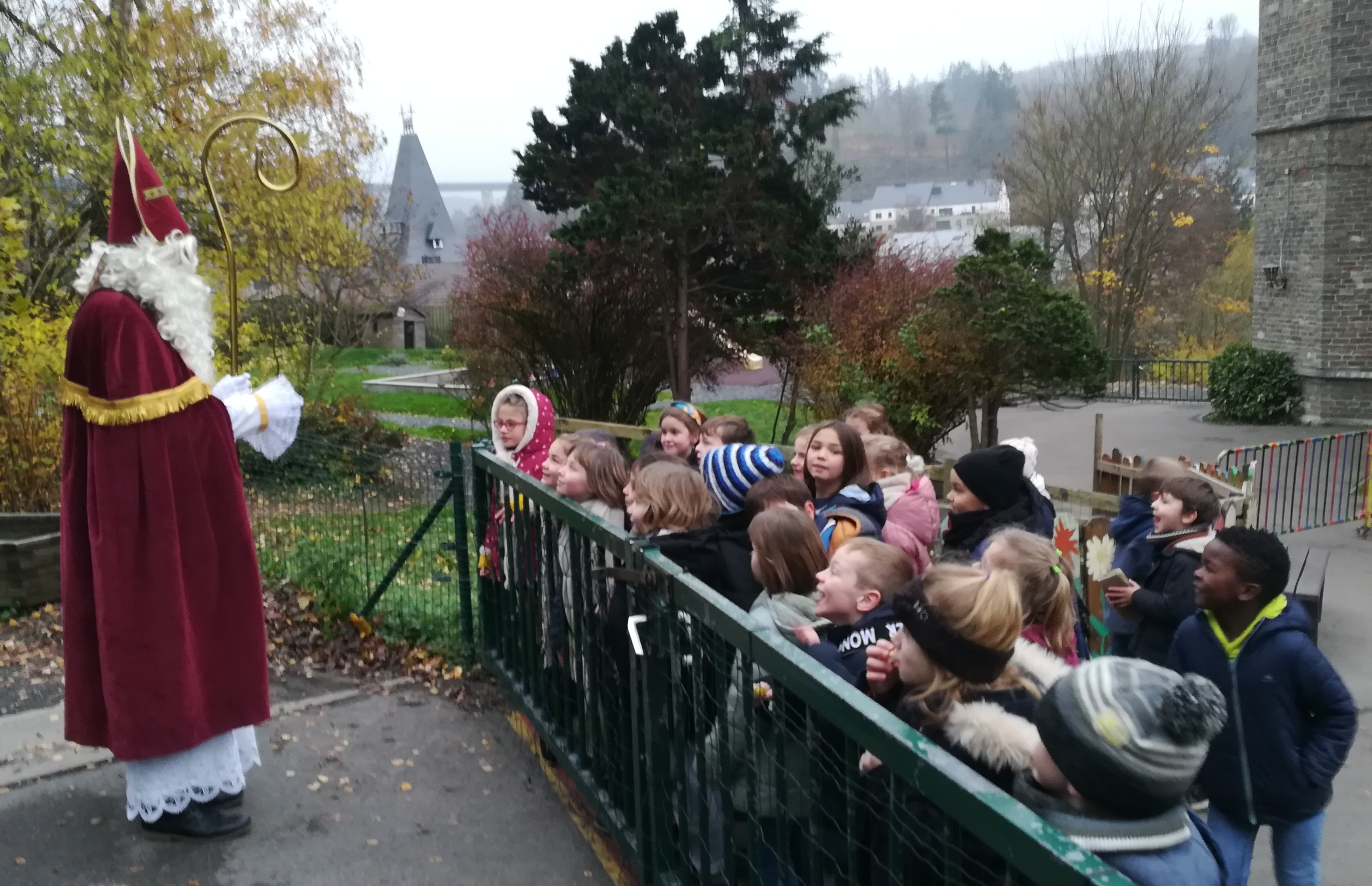 La visite de Saint Nicolas